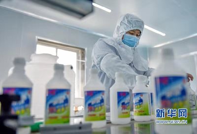 福建永春:防疫物資生產(chǎn)跑出&ldquo;加速度&rdquo;